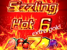 Sizzling Hot 6 Extra Gold slot novomatic greentube