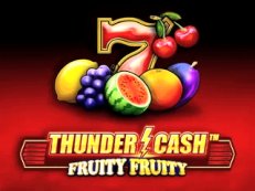 Thunder Cash Fruity Fruity slot greentube novomatic